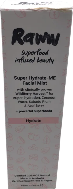 Raww Super Hydrate Me Facial Mist 100ml