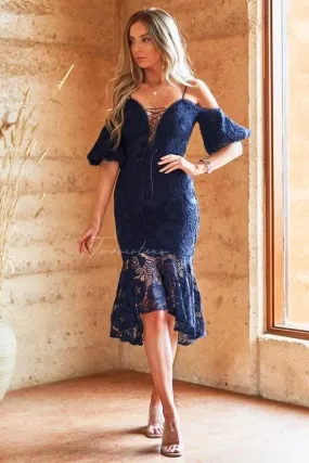 Riana Dress - Navy (Final Sale)