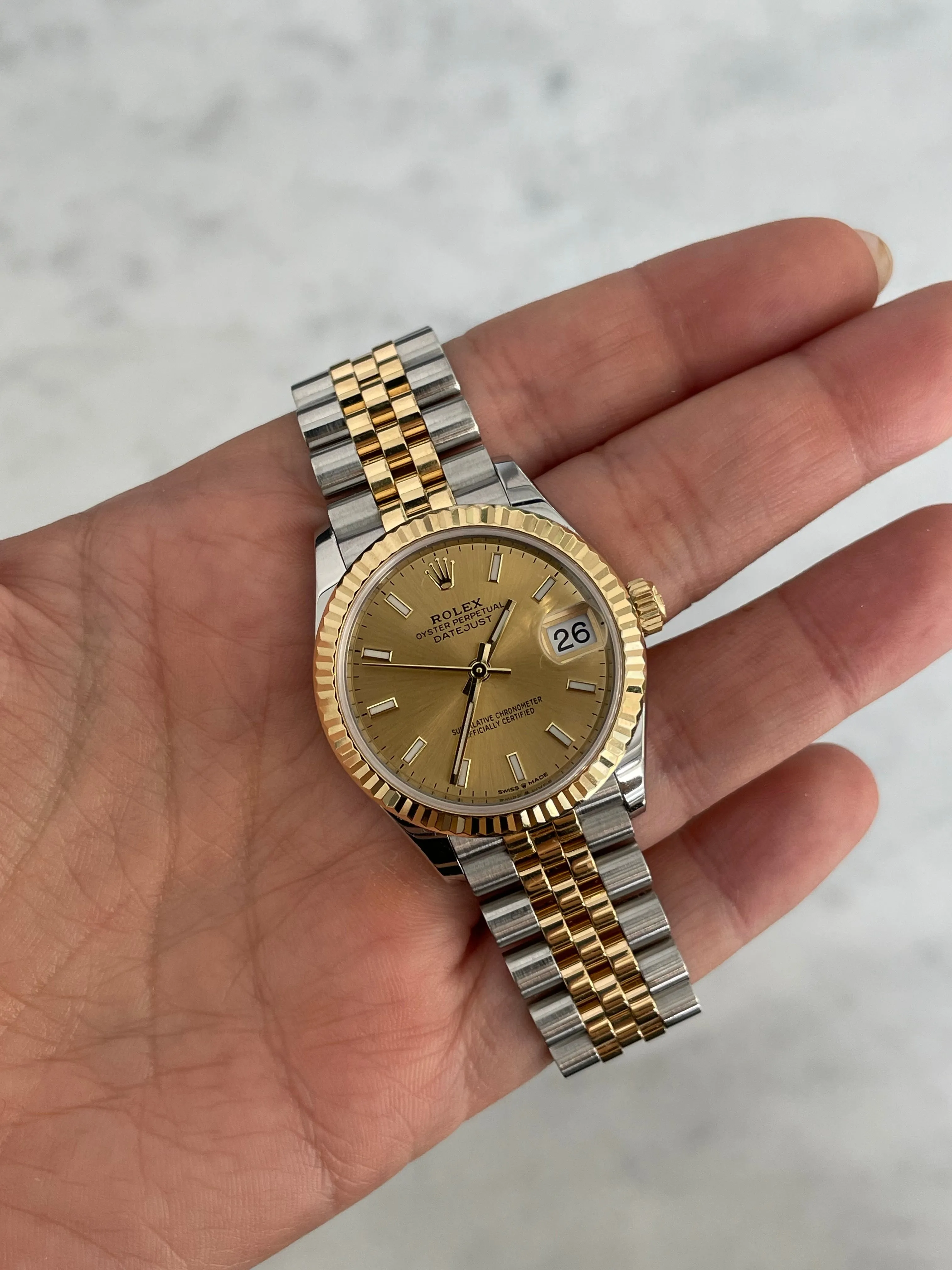 Rolex Datejust Two tone Jubilee Bracelet 278273