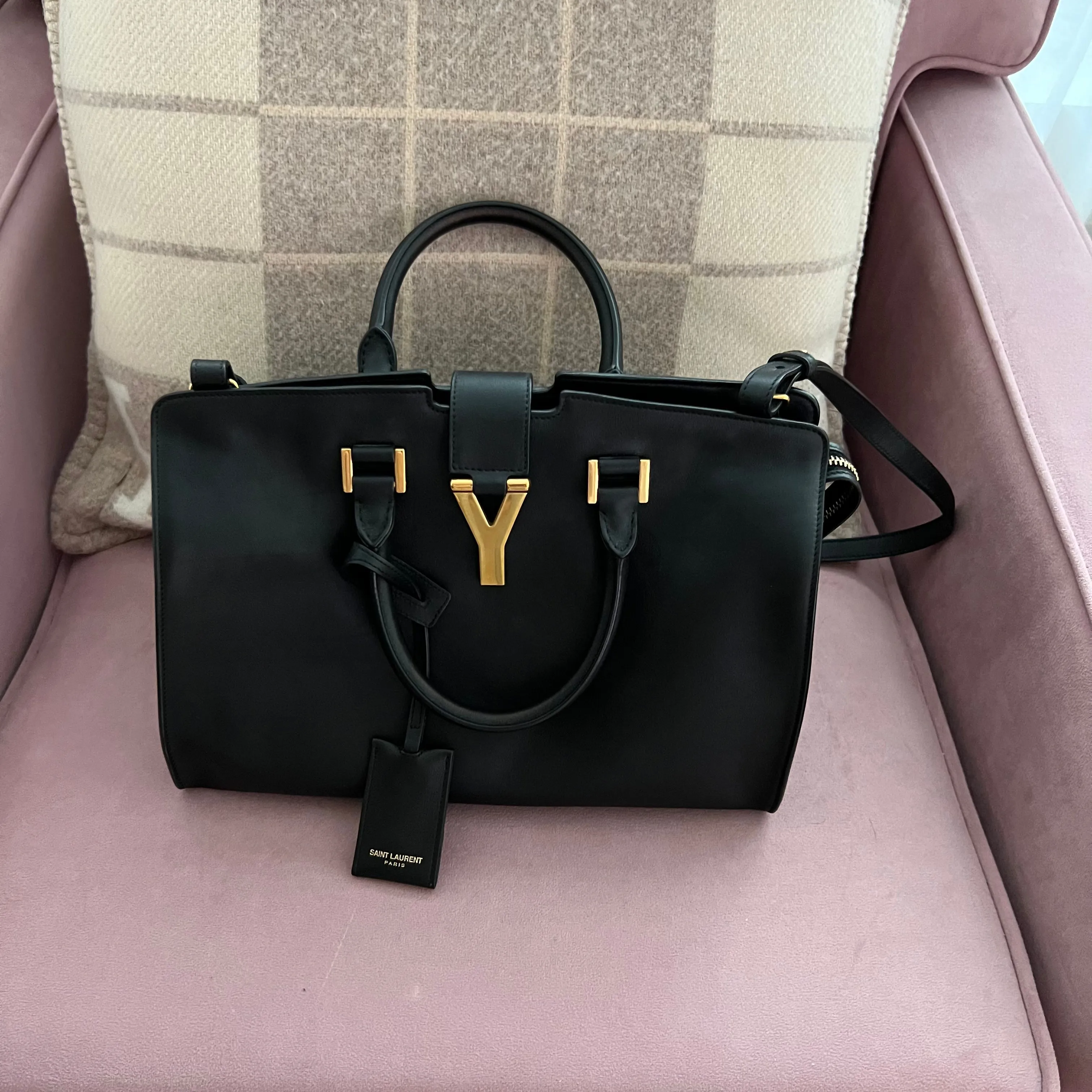 Saint Laurent Y Ligne Cabas Bag