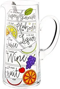 Sangria Glass Pitcher