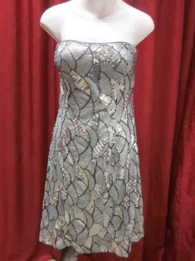 Short Sequin Cocktail Dress Size 12 Style AB0018