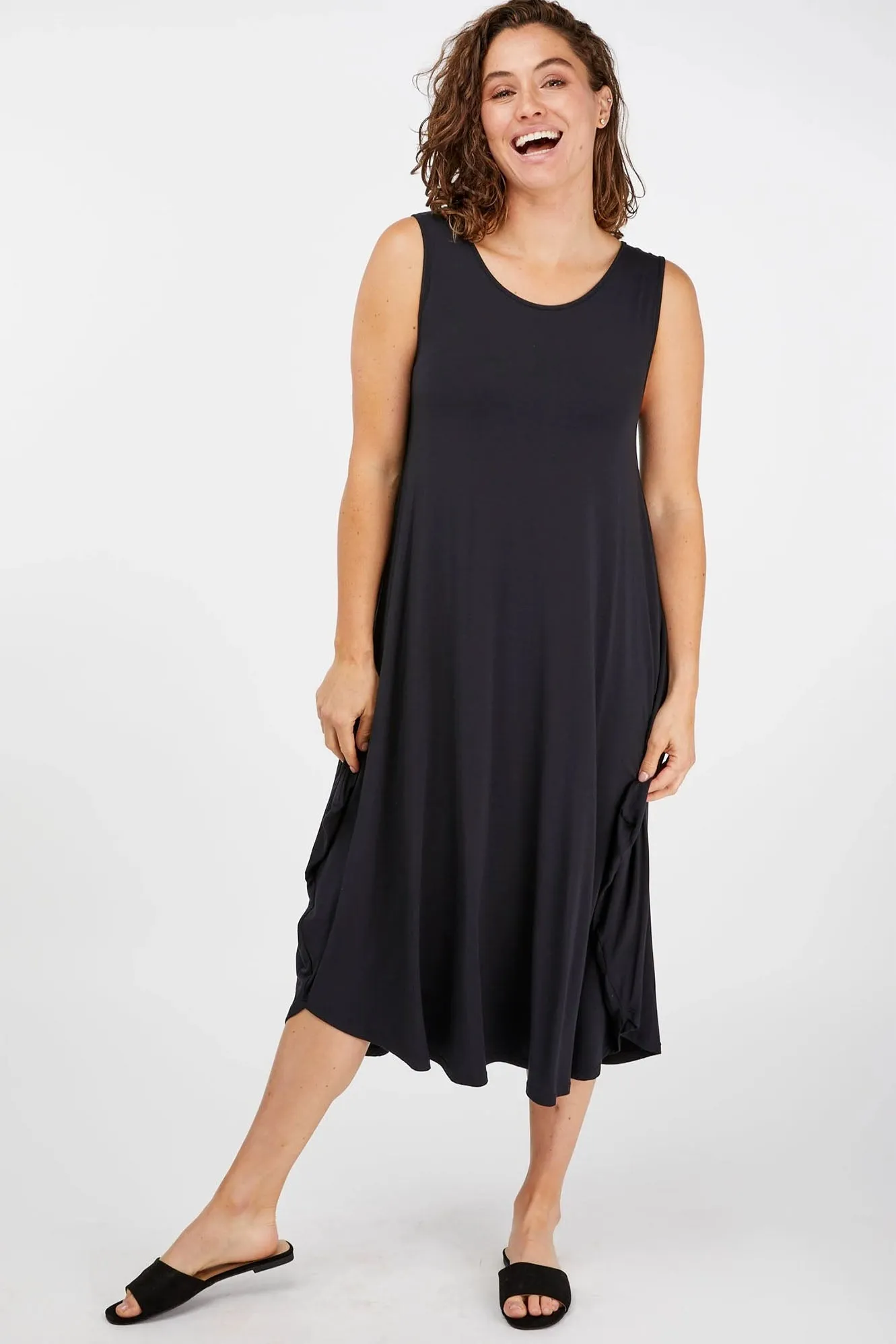 Sleeveless Tri Dress