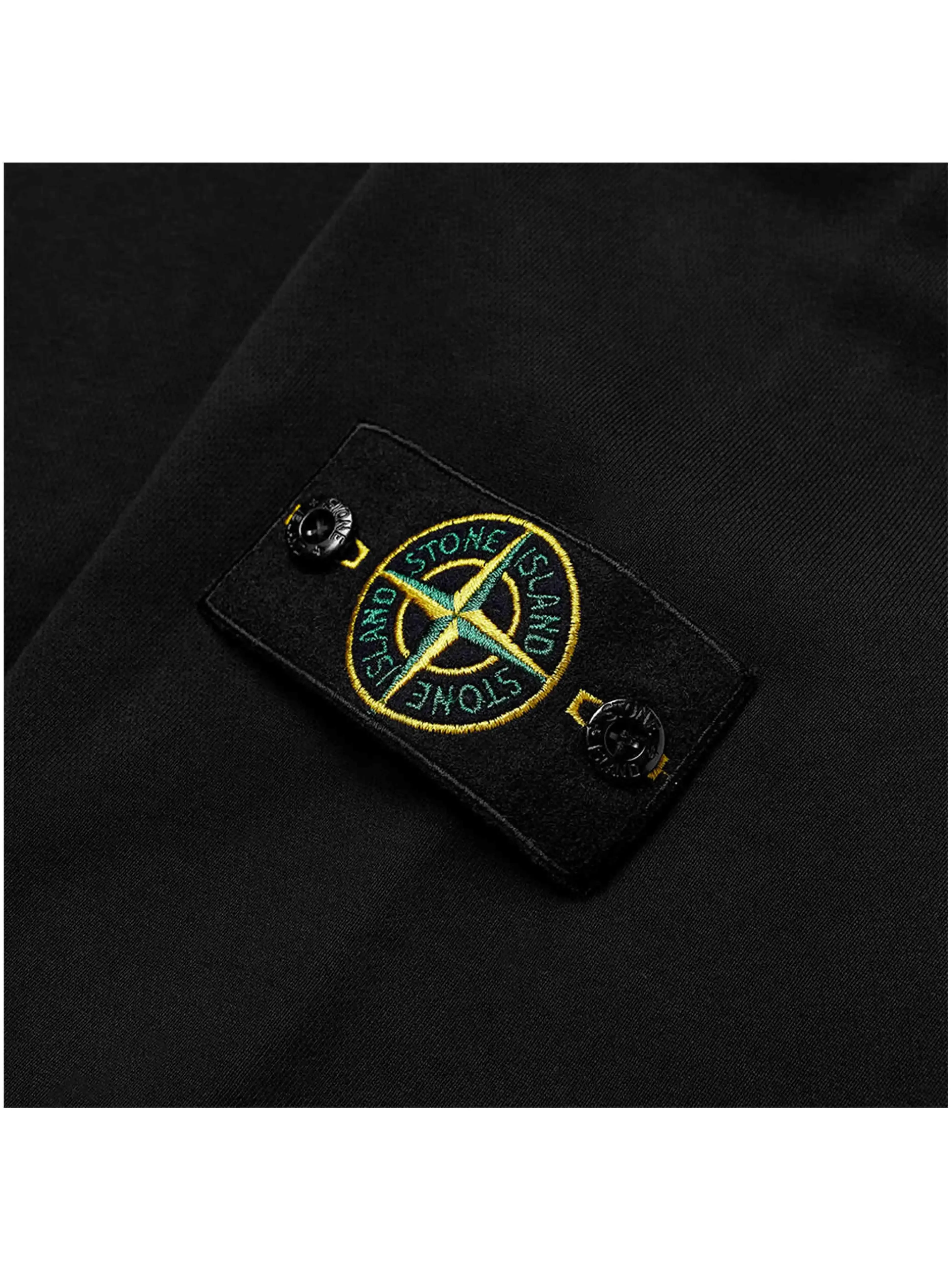 Stone Island Garment Dyed Crew Sweatshirt Black