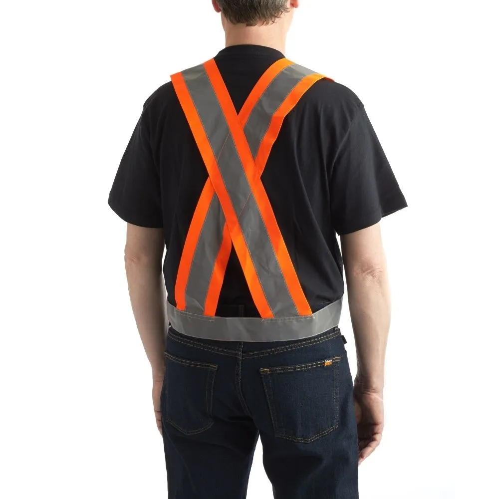 Terra 4 Inch Hi Vis Safety Sash 451004OR