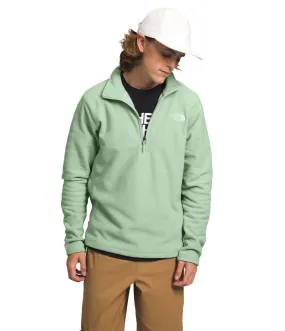 'The North Face' Men's Textured Cap Rock 1/4 Zip Fleece - Misty Sage