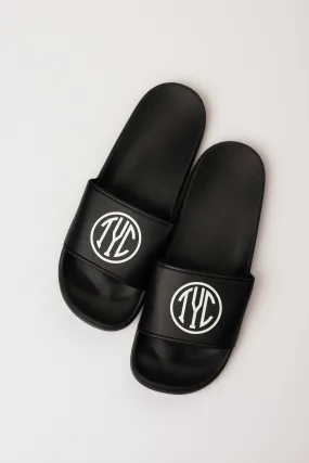 TYC Slides - Black & White